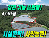 [김천 토지 매매] 김천시 삼락동 4,067평…